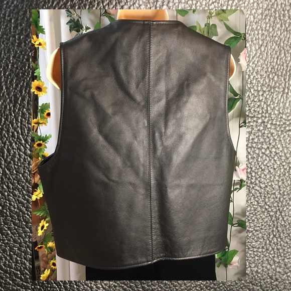 *Black Baron* High quality leather vest π - Picture 3 of 8